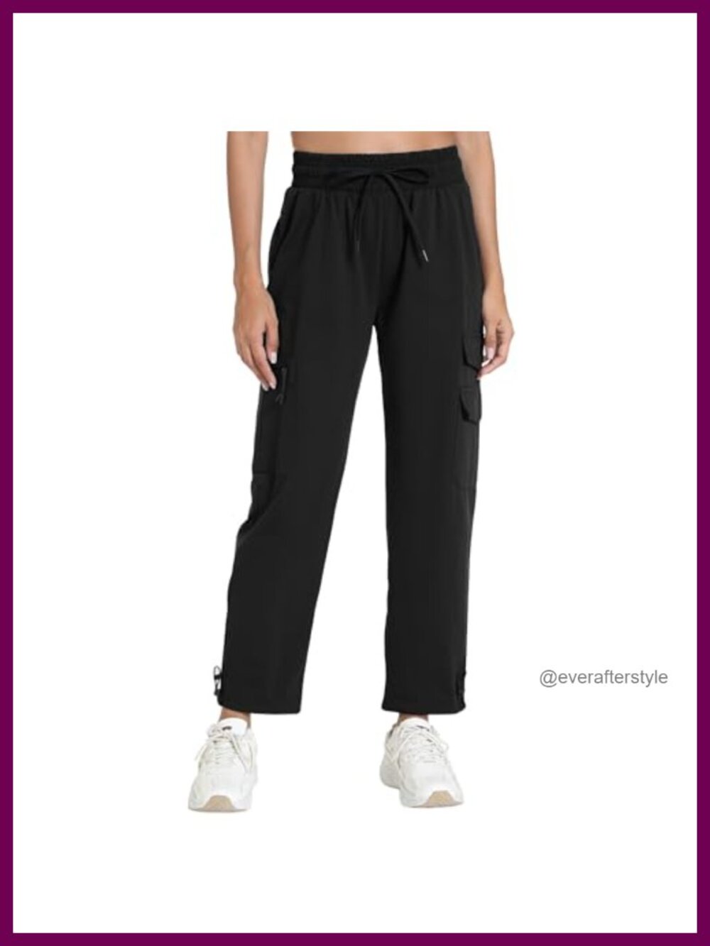 Women's Lightweight Cargo Hiking Pants with Pockets